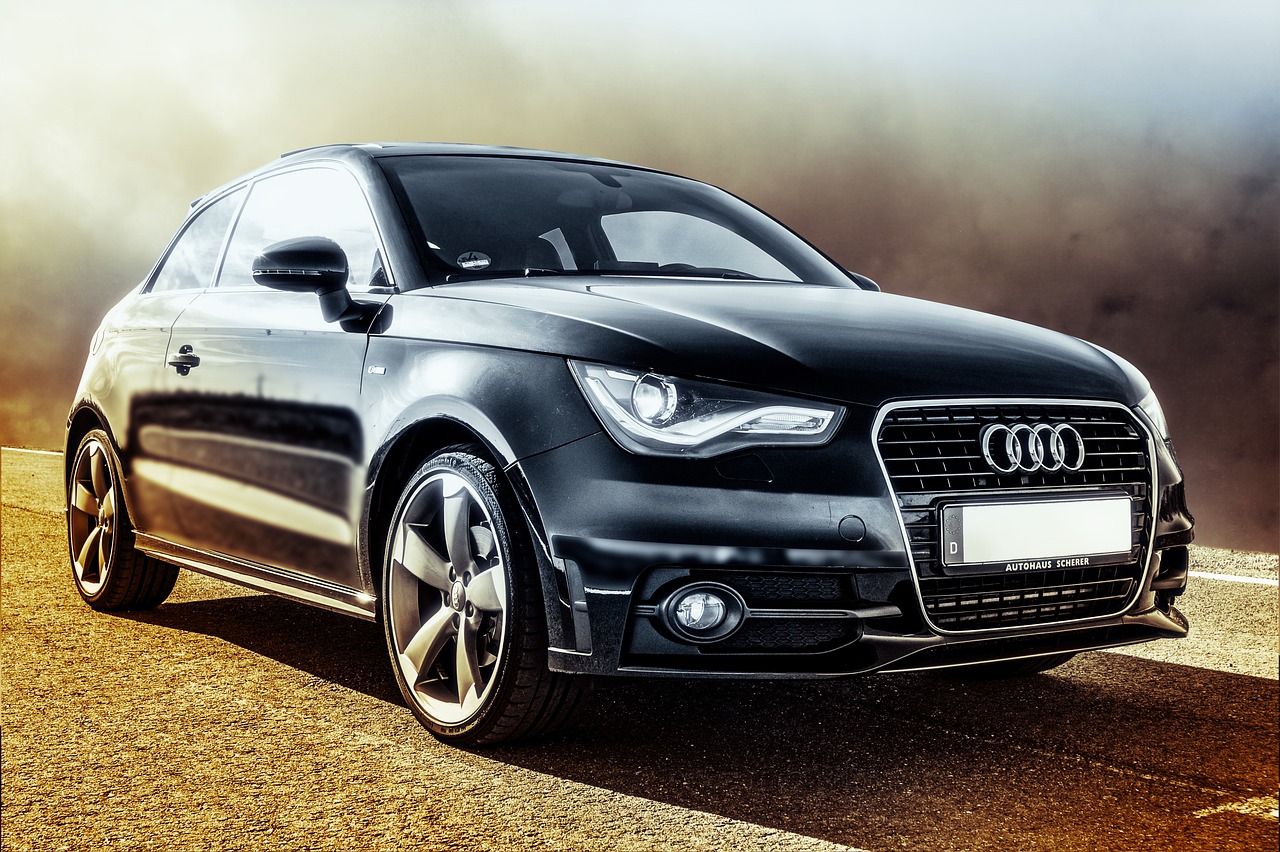 Audi A3 vu de côté